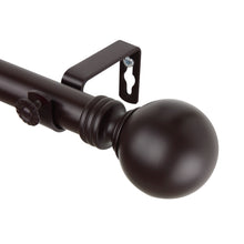 Load image into Gallery viewer, Globe 1" Single Curtain Rod