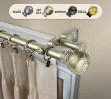 Load image into Gallery viewer, Supreme 1" Double Curtain Rod