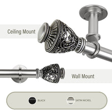 Load image into Gallery viewer, Veda 1" Ceiling Curtain Rod/ Room Divider