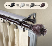 Load image into Gallery viewer, Veda 1" Double Curtain Rod