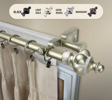 Load image into Gallery viewer, Terra 1" Double Curtain Rod