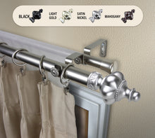 Load image into Gallery viewer, Terra 1" Double Curtain Rod