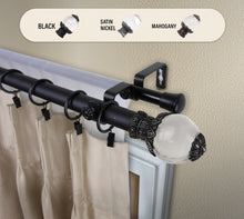 Load image into Gallery viewer, Beam 1" Double Curtain Rod