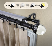 Load image into Gallery viewer, Pixie 1" Double Curtain Rod