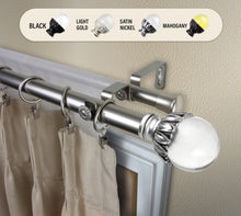 Load image into Gallery viewer, Pixie 1" Double Curtain Rod