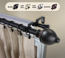 Load image into Gallery viewer, Ramona 1" Double Curtain Rod