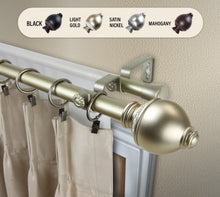 Load image into Gallery viewer, Ramona 1" Double Curtain Rod