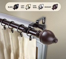 Load image into Gallery viewer, Ramona 1" Double Curtain Rod