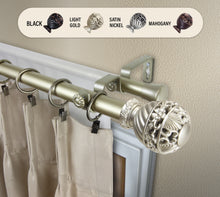 Load image into Gallery viewer, Lanette 1" Double Curtain Rod