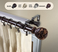 Load image into Gallery viewer, Lanette 1" Double Curtain Rod