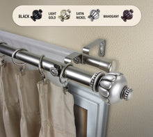 Load image into Gallery viewer, Selma 1" Double Curtain Rod