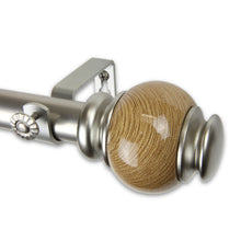 Load image into Gallery viewer, Marble 1" Single Curtain Rod