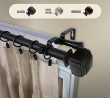 Load image into Gallery viewer, Bennett 1" Double Curtain Rod
