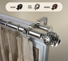 Load image into Gallery viewer, Colette 1" Double Curtain Rod
