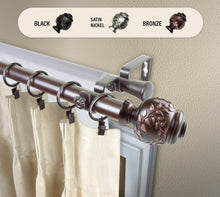 Load image into Gallery viewer, Colette 1" Double Curtain Rod