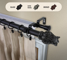 Load image into Gallery viewer, Verda 1" Double Curtain Rod