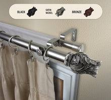 Load image into Gallery viewer, Verda 1" Double Curtain Rod