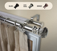 Load image into Gallery viewer, Chance 1" Double Curtain Rod