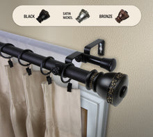 Load image into Gallery viewer, Delaney 1" Double Curtain Rod