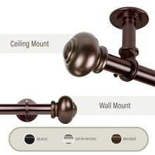 Load image into Gallery viewer, Rotunda 1" Ceiling Curtain Rod/ Room Divider