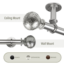 Load image into Gallery viewer, Odelia 1" Ceiling Curtain Rod/ Room Divider