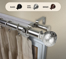 Load image into Gallery viewer, Odelia 1" Double Curtain Rod