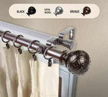 Load image into Gallery viewer, Odelia 1" Double Curtain Rod