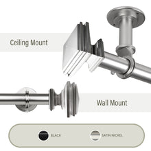 Load image into Gallery viewer, Bedpost 1" Ceiling Curtain Rod/ Room Divider