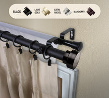 Load image into Gallery viewer, Bonnet 1" Double Curtain Rod