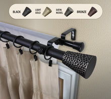 Load image into Gallery viewer, Halldor 1" Double Curtain Rod