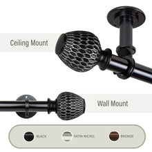 Load image into Gallery viewer, Ashwin 1" Ceiling Curtain Rod/ Room Divider