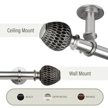 Load image into Gallery viewer, Ashwin 1" Ceiling Curtain Rod/ Room Divider