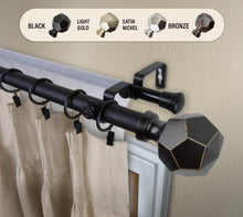 Load image into Gallery viewer, Darden 1" Double Curtain Rod