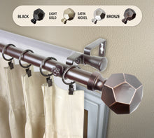 Load image into Gallery viewer, Darden 1" Double Curtain Rod