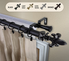 Load image into Gallery viewer, Fernando 1" Double Curtain Rod