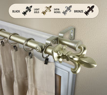 Load image into Gallery viewer, Fernando 1" Double Curtain Rod