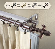 Load image into Gallery viewer, Fernando 1" Double Curtain Rod