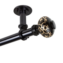 Load image into Gallery viewer, Maple 1" Ceiling Curtain Rod/ Room Divider