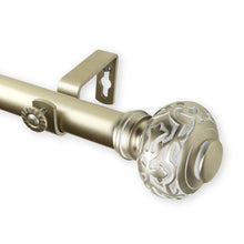 Load image into Gallery viewer, Maple 1" Single Curtain Rod