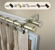 Load image into Gallery viewer, Bun 1" Double Curtain Rod