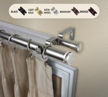 Load image into Gallery viewer, Bun 1" Double Curtain Rod