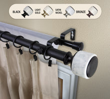 Load image into Gallery viewer, Morton 1" Double Curtain Rod