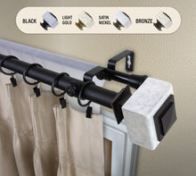 Load image into Gallery viewer, Estelle 1" Double Curtain Rod