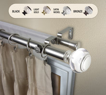 Load image into Gallery viewer, Ironwood 1" Double Curtain Rod