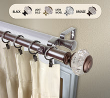 Load image into Gallery viewer, Inez 1" Double Curtain Rod