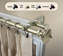 Load image into Gallery viewer, Leopold 1" Double Curtain Rod