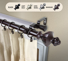 Load image into Gallery viewer, Jerome 1" Double Curtain Rod