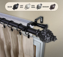 Load image into Gallery viewer, Opal 1" Double Curtain Rod