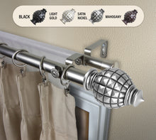 Load image into Gallery viewer, Opal 1" Double Curtain Rod