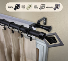Load image into Gallery viewer, Lenore 1" Double Curtain Rod